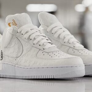 NIKE AIRFORCE CUSTOM 😍😍 LOUIS VUITTON OFF WHITE