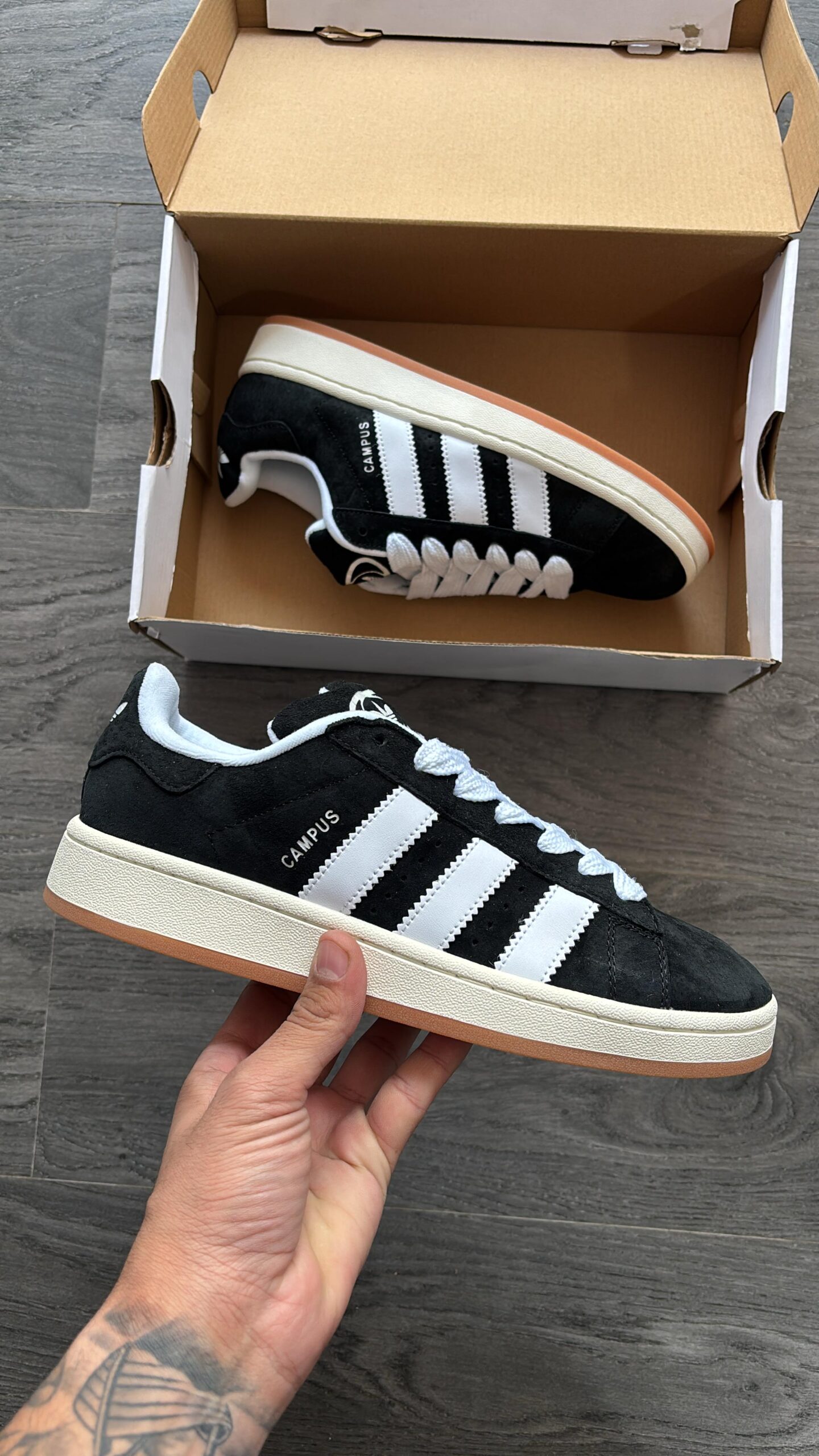 ADIDAS CAMPUS FIRST COPY LEATHER QUALITY SHOES