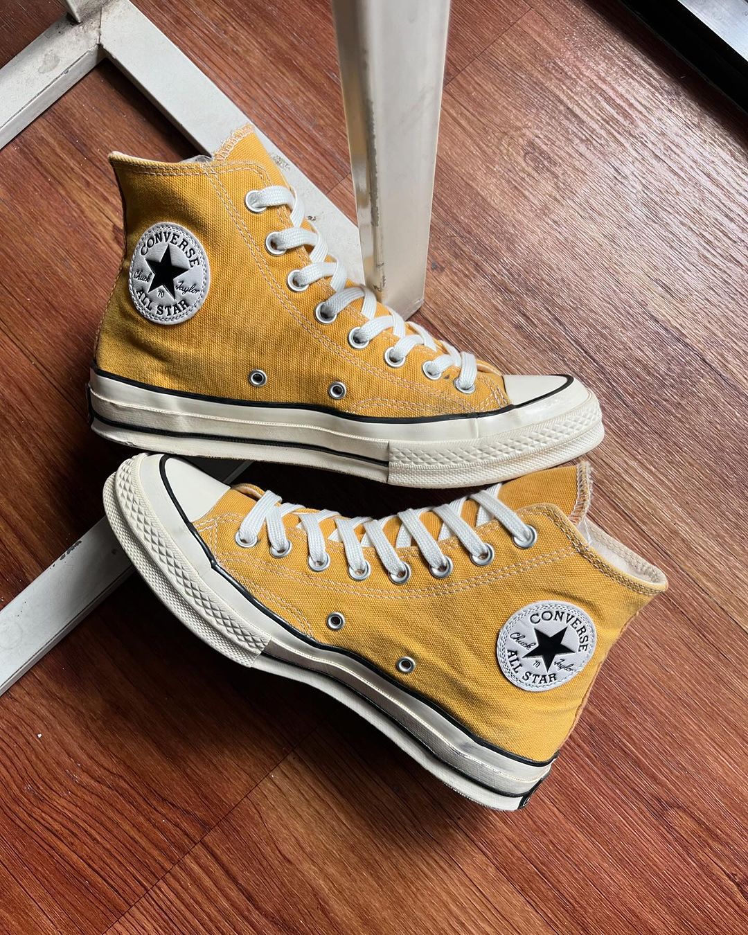 All Star Converse 70s Yellow Original Converse First String Chuck