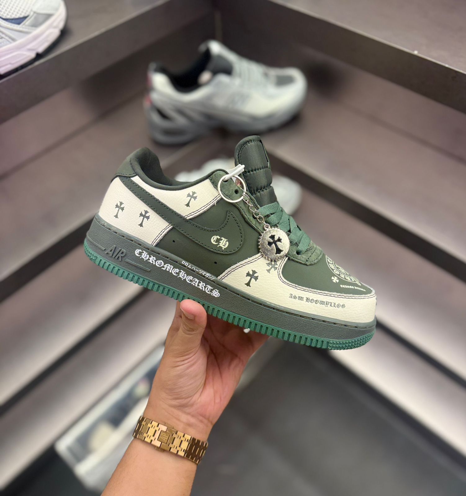 heart air force ones